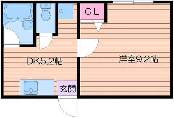 リファインフラッツの物件間取画像